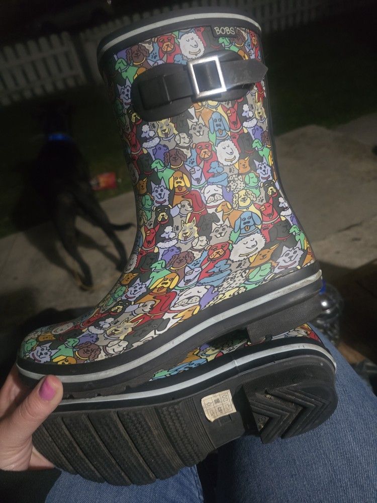 Bobs- Animal Print - Rainboot