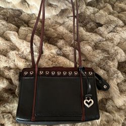 Vintage Brighton pebble leather purse/wallet/organizer handbag
