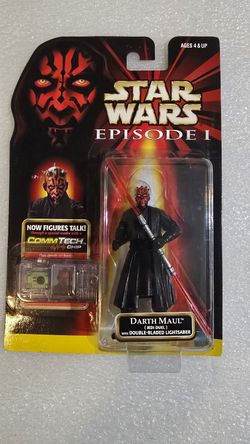 Hasbro Star Wars Episode I Darth Maul Jedi Duel w/Double-Bladed Lightsaber