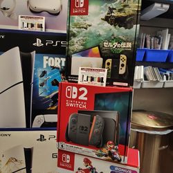 Nintendo Switch 2 Mario Kart & Pokemon Bundle Brand New-On Payments With Just $10 Down 