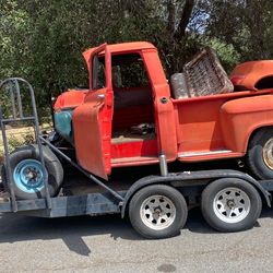 Three-quarter ton Chevy truck
