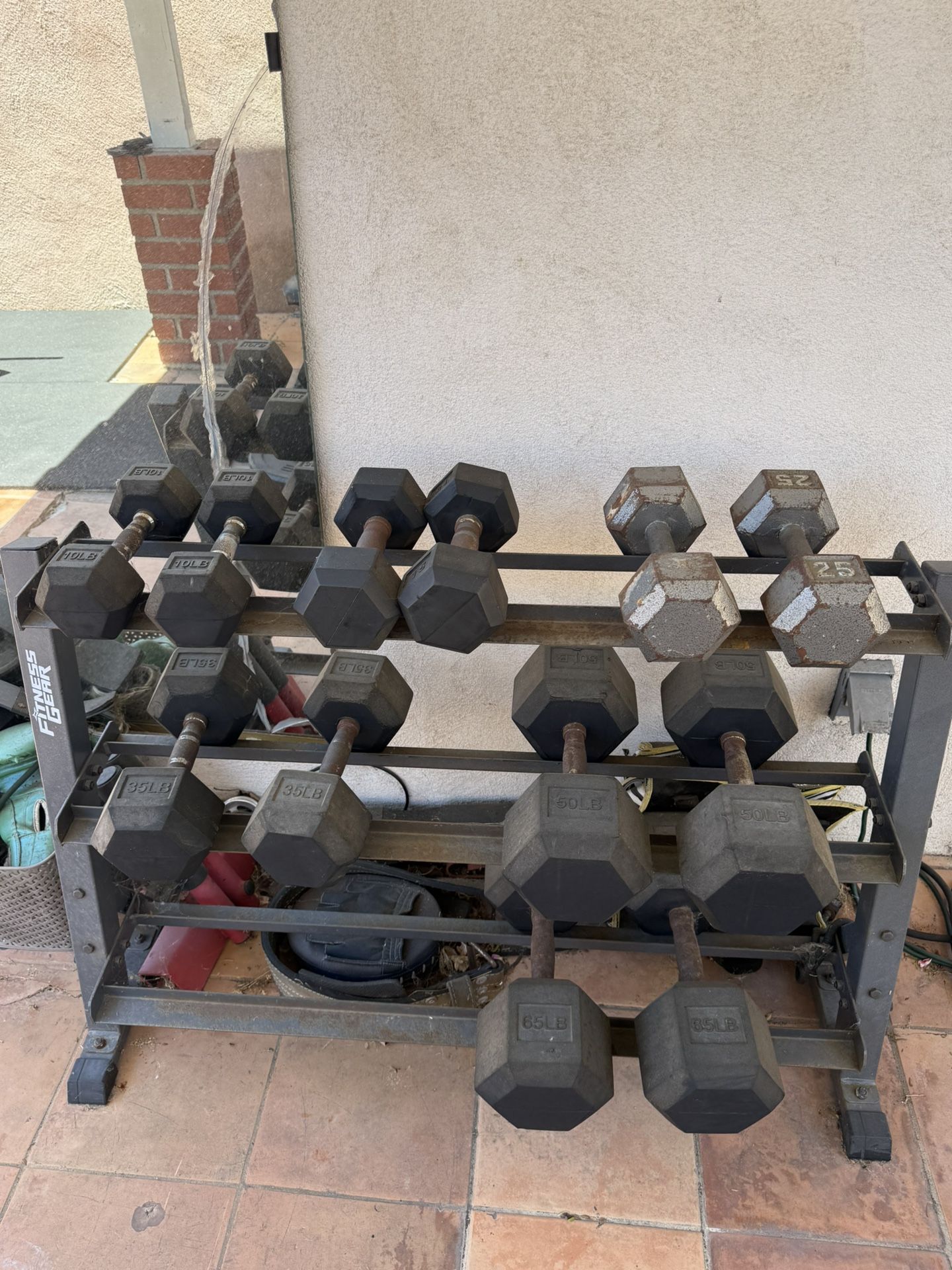 Dumbbell Rack ( Weights Not Included)