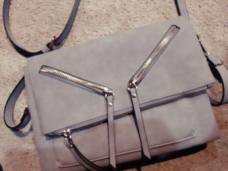Gray Crossbody Bag/Purse