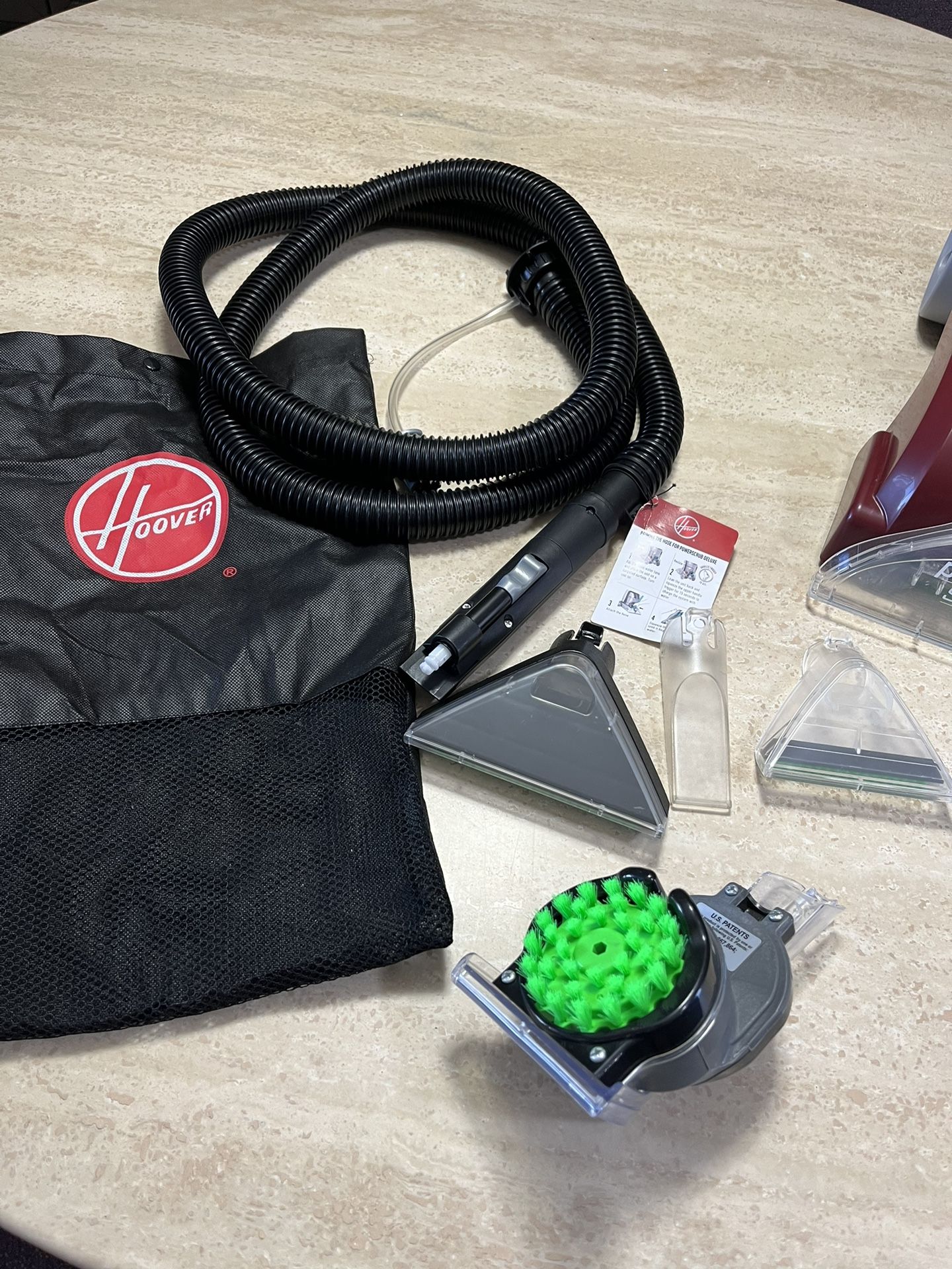 Hoover Power Scrub Deluxe FH50150 Carpet Cleaner – Includes Hose & 4 Attachments, Used