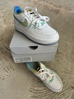 👟NEW👟Nike Air Force 1 LV8 Size 6Y Youth FJ7691-191 Sneakers Tennis Shoes Women’s Size 7 