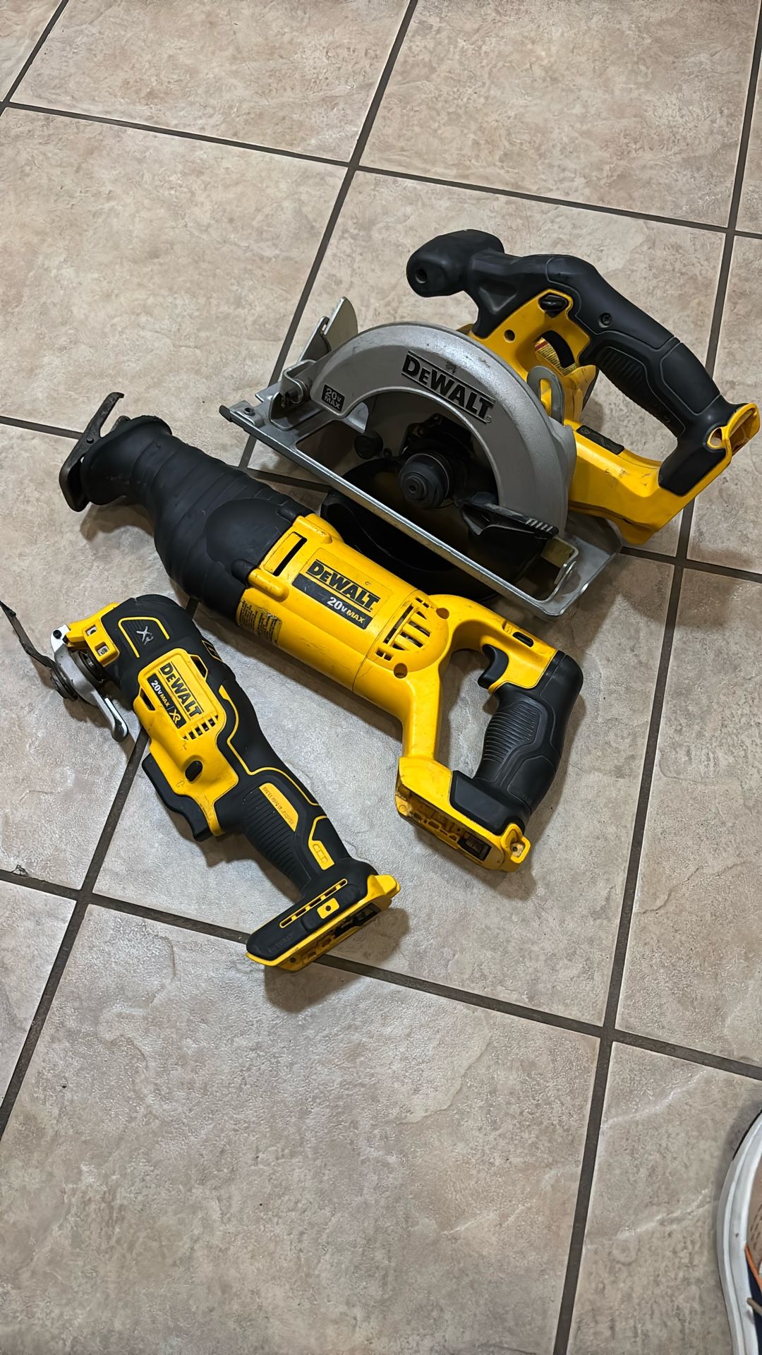 Dewalt 20v Max Tools And XR