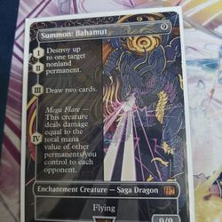 MTG Bahamut (Final Fantasy) NON FOIL