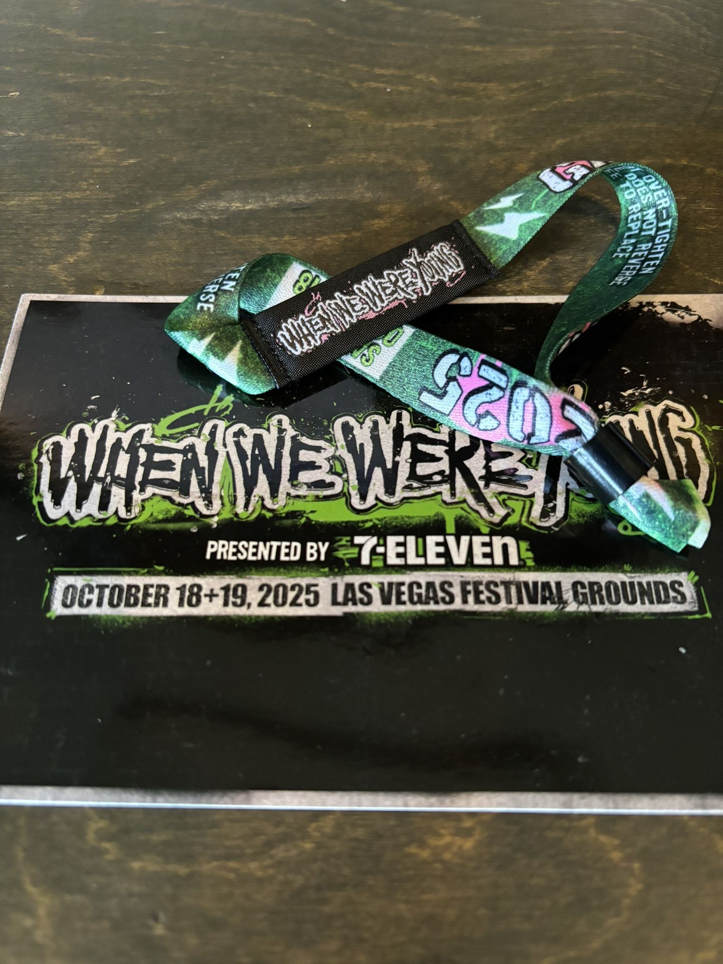 Saturday GA ticket WWWY