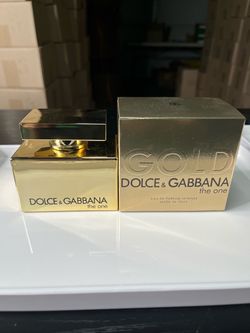 Dolce and gabbana perfume gold