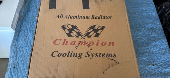 Champion cooling system all aluminum radiator