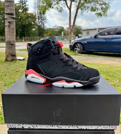 Air Jordan 6 Retro Black Infrared Sneakers
