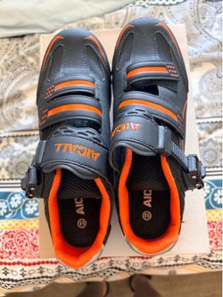 Cycling Shoes 0range/Black