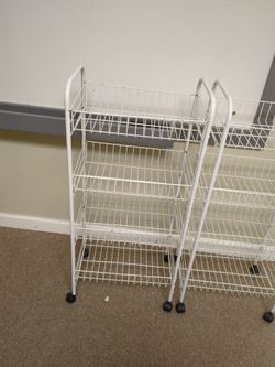 2 Wheeled Pantry Carts