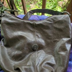 brown leather Capezio bag