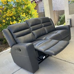 Members Mark Leather Sofa 