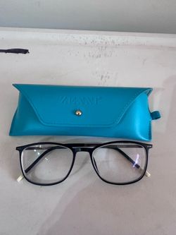 Zenni Flexible Black Eyeglasses with Case