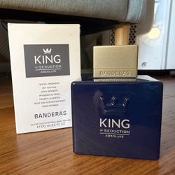 Antonio Banderas King of Seduction Absolute EDT Eau de Toilette 3.4oz/100mL