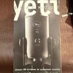 Blue Yeti Black Out Microphone