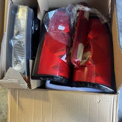 Chevy Silverado Headlights Taillights And Third Brake Light 