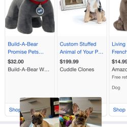 French Bulldog “stuffed Animal”