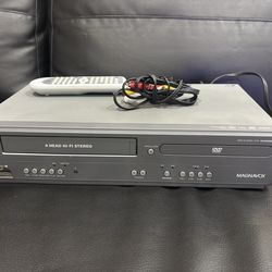 Magnavox DV225MG9 VCR VHS DVD Combo Player