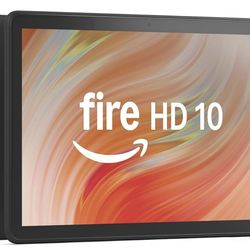 Amazon Fire HD 10 (newest model), 10. 1" Vibrant Full HD Tablet, 64GB, 3GB Memory, Black