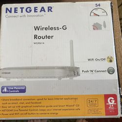 Netgear Wirekess-G Router WGE614