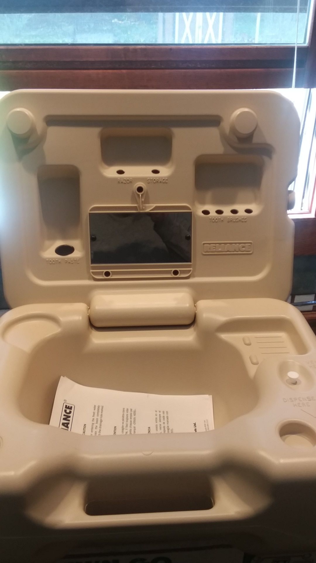 Wash and go portable sink