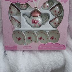 Childs Porcelain Tea Set 