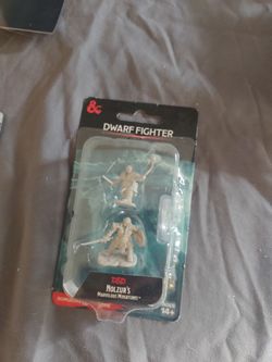 D&D Nolzur's Marvelous Miniatures Dwarf Fighter