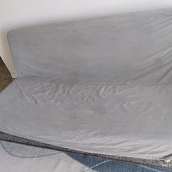 Convertible Sofa Bed, Metal Frame Futon Couch Living