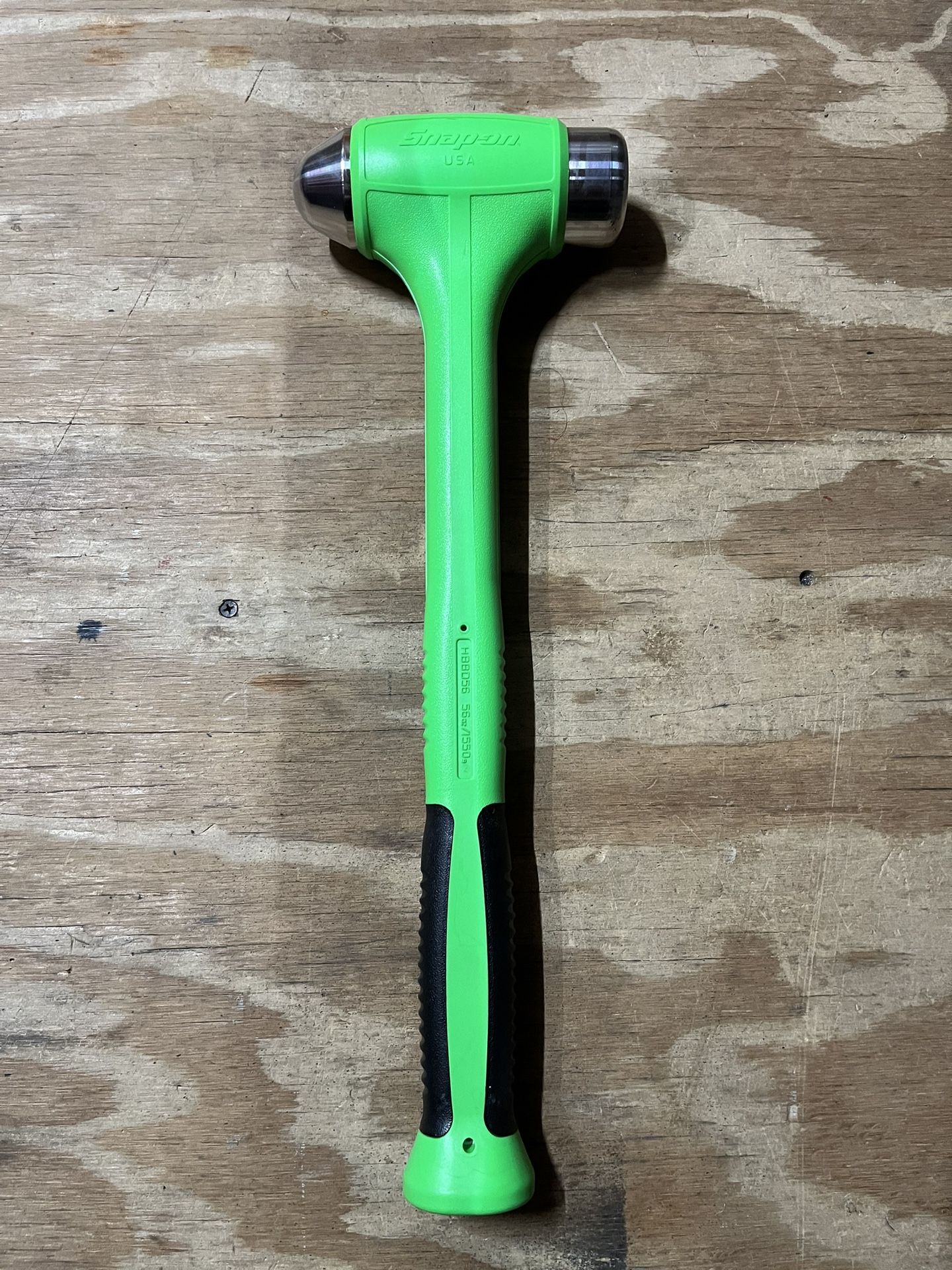 Snap-on 56oz Dead Blow Ball Peen Hammer - (Green)