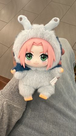 Naruto___Sakura Labubu Plushie Open
