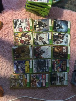 Xbox 360 games $100 for all or $5 a piece minimum 4 games 45 games total