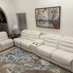 Ashley Next Gen Gaucho Power Reclining Sectional 5-piece 