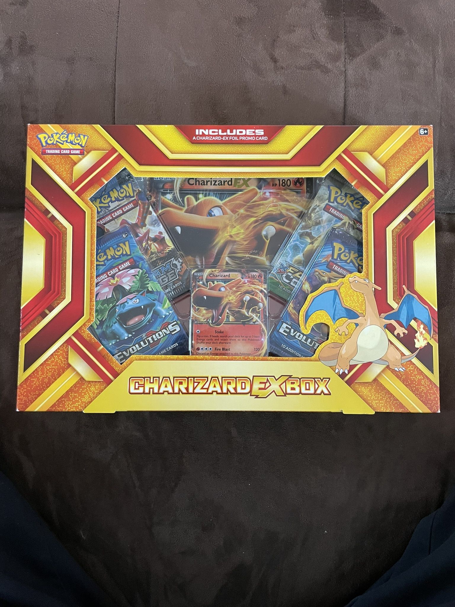 Pokemon Evolution Charizard Ex Box Set