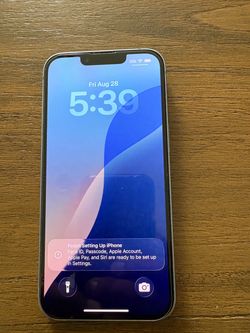 iPhone 14 Blue 128GB Unlocked - clean