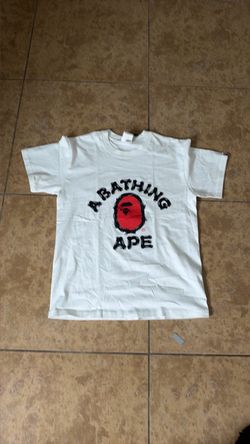 Medium  White bape tee