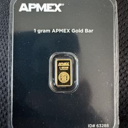 1 Gram Gold Bar - APMEX (TEP)