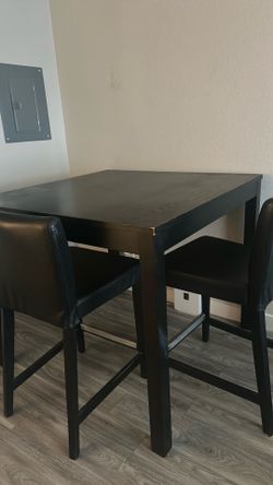 Table and chairs