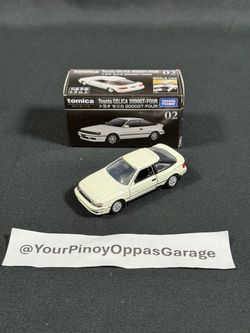 1/60 Takara Tomy Tomica Premium #02 - White Toyota Celica 2000GT-Four (2018)