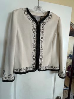St John Knits jacket couture size 12