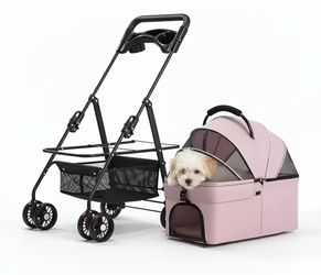 Dog cat stroller