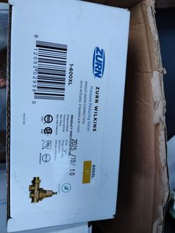 Zurn 1" 600XL