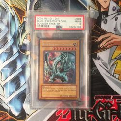 Yugioh Psa 9 Blue Eyes White Dragon Bpt 