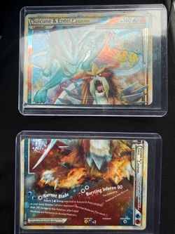 Suicune & Entei (Top & Bottom) - (READ DESCRIPTION)