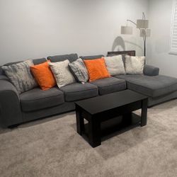 Ashley’s Furniture Sofa Set w/ chaise 
