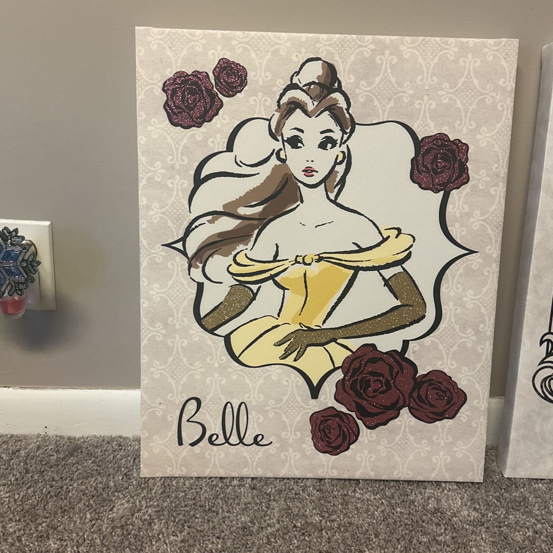 Belle disney Canvas