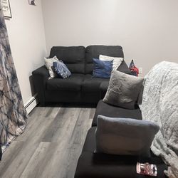 Black Couches