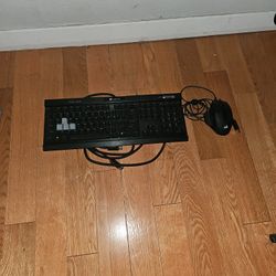 Corsair Wired Gaming Keyboard And Mouse